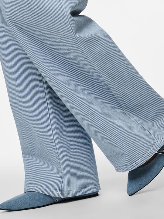 Produktbild Pieces PCBILLO MW GESTREIFTE Wide Fit Jeans (S)