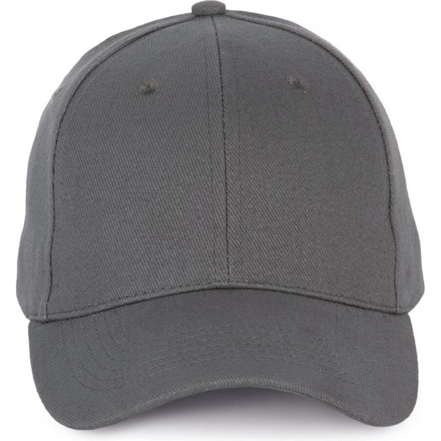 K-up, Cap, Baseballkappe mit 6 Panels, Grau, (One Size)