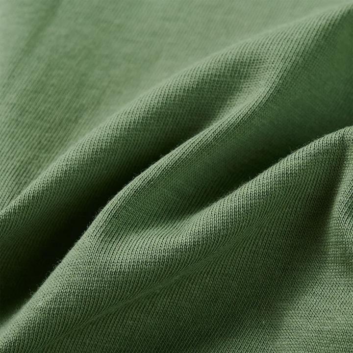 Produktbild VidaXL Kinder-Langarmshirt Helles Khaki 128,Material: 100 (128)