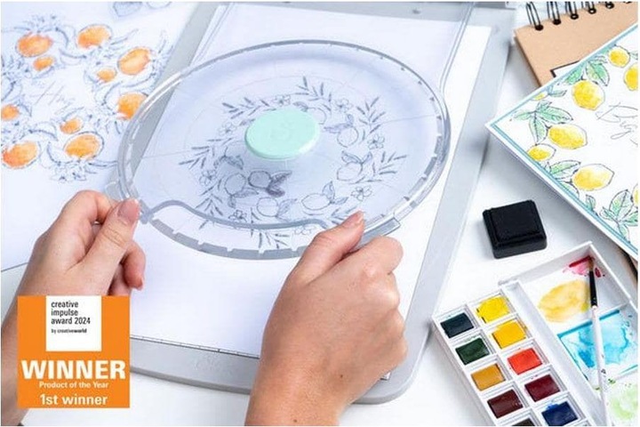 Actual product image Sizzix Stencil & Stamp Tool Accessory - Stamp & Spin Tool