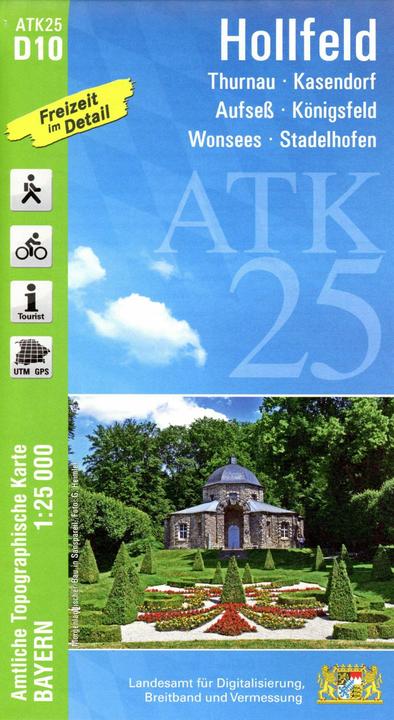 Produktbild ATK25-D10 Hollfeld (Amtl.Top.Kte)