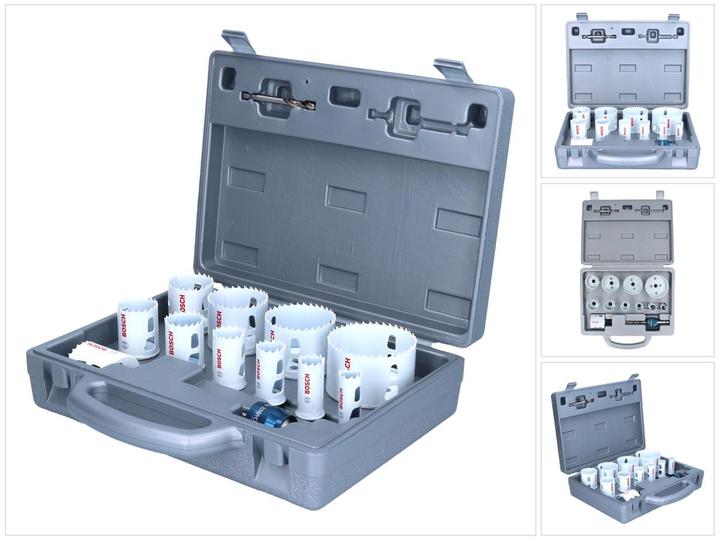 Produktbild Bosch Professional Zubehör BIM Progressor Lochsägen Set (19, 22, 25, 35, 38, 44, 51, 57, 64, 76)