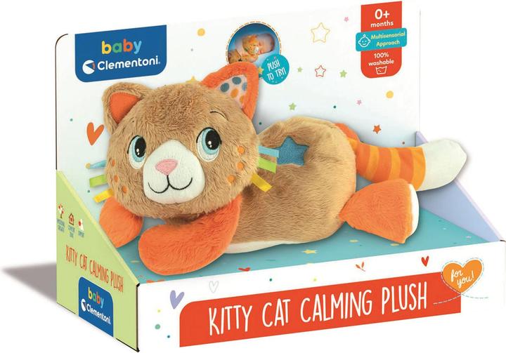 Produktbild Clementoni Baby Kitty Cat Calming Plush (Plüschspielzeug Katze)