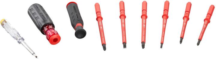Actual product image Stanley Screwdriver Set Multi-Bit 1000V (Pozidriv cross recess (PZ), Port, Phillipps cross recess (PH))