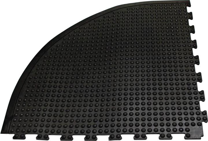 Image du produit Miltex Tapis anti-fatigue YOGA DOME, noir à picots (90 x 90 cm)