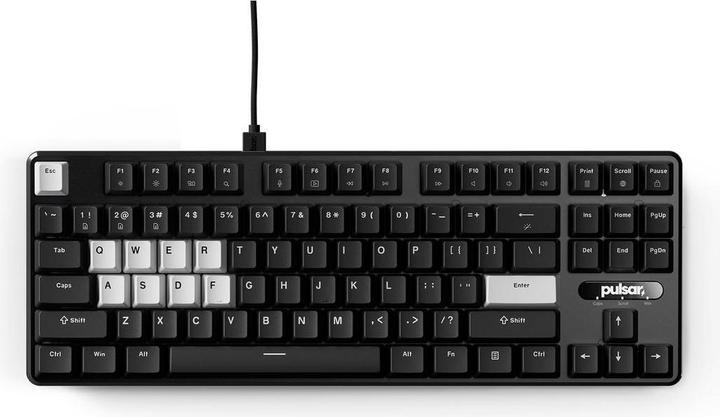 Produktbild Pulsar Keyboard USB Pcmk 2 He Tkl/Ansi Black Pcmk2he801b (US, Kabelgebunden)