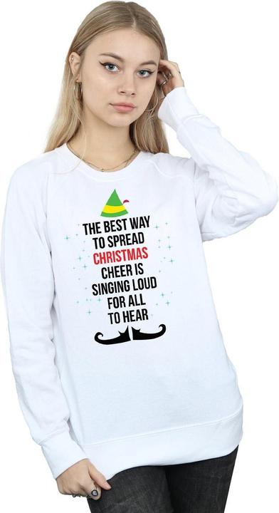 Produktbild Elf Christmas Cheer Text Sweatshirt (S)