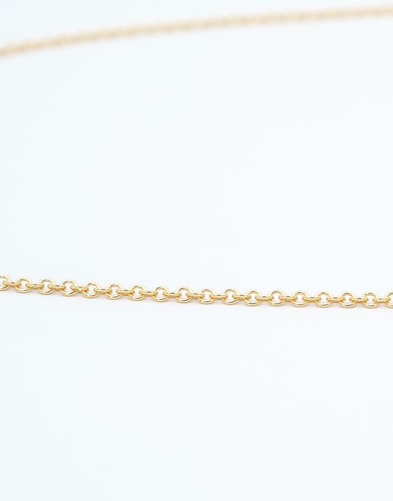 Image du produit Natsumi Schmuck Collier en or jaune 9K/375 Ancre ronde 2mm (375/9 K Or jaune, 42 cm)