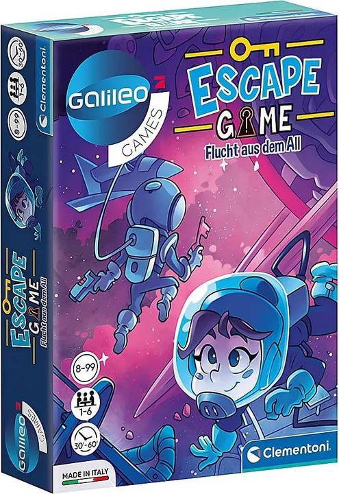 Actual product image Clementoni Galileo Escape Game Escape from Space (German, 1 - 6 Players)