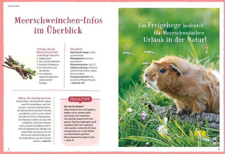 Actual product image Neugierige Meerschweinchen - So fühlen sie sich wohl (German, Immanuel Birmelin, 2015)