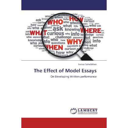 Thumbnail - The Effect of Model Essays, Fachbücher von Farnaz Sahebkheir