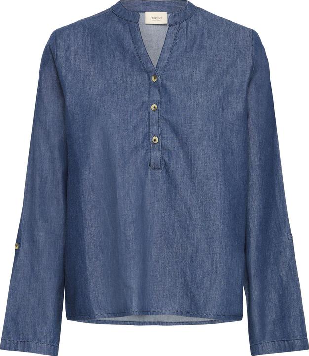 denim blu non lavato