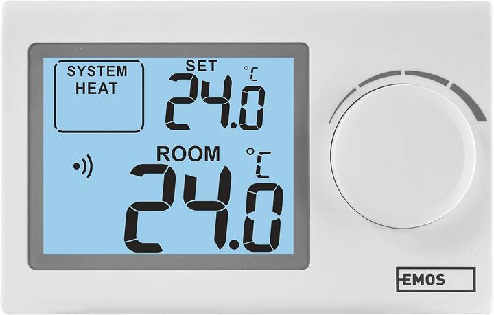 Actual product image Emos Room manual wireless thermostat P5614