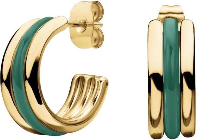 Rosefield Essentials Ohrringe (Gold 14K, Emaille)