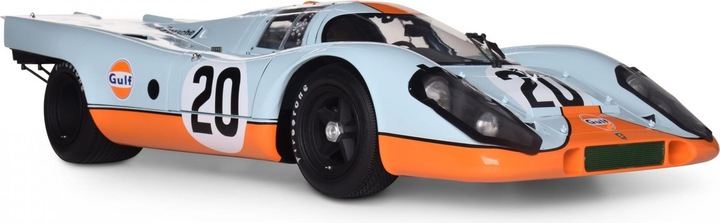 Actual product image 1:8 IXO Porsche 917KH #20 Gulf