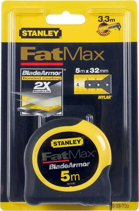Actual product image Stanley Rollmeter Fat Max 5 m wide (5 m)