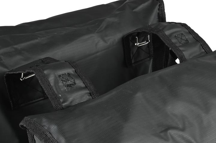 Immagine prodotto Lastpak Borsa da bicicletta doppia 35 litri bisonyl nero o (35 l, Borsa portapacchi)