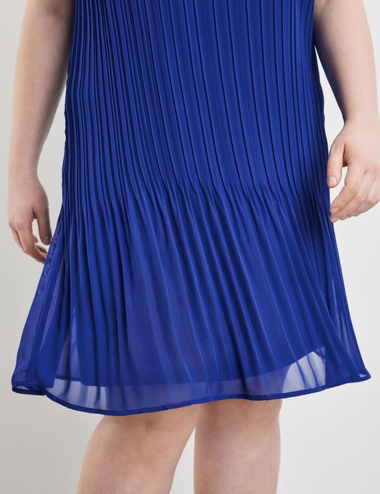 Produktbild Samoon Kleid Langarm kurz Ärmelloses Plisseekleid (44)