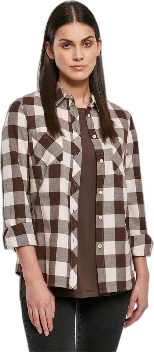 Immagine prodotto Urban Classics Camicia da donna in flanella a quadri risvoltati (M)