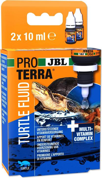 JBL Aquaristik und Terraristik Proterra Turtle Fluid, 2x10ml (2x)