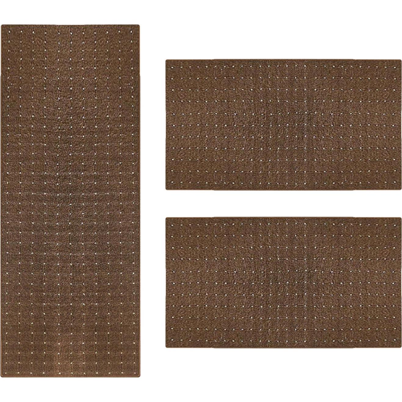 Karat, Teppich, BettumrandungRapido, Braun, 2x 80 x 150 cm und 80 x 300 cm (80 x 300 cm, 80 x 150 cm)