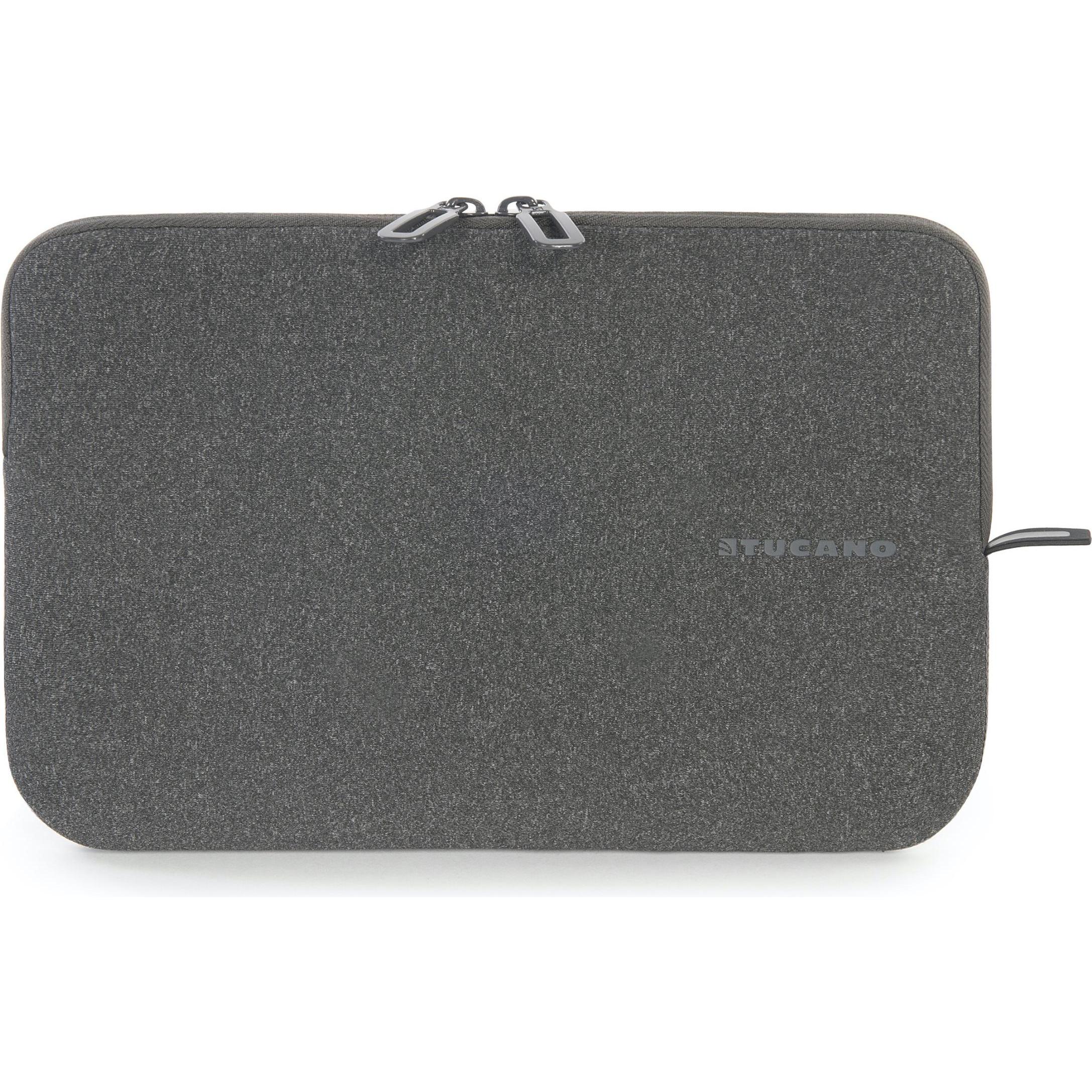 Tucano Second Skin Melange (10", Universal), Notebooktasche, Schwarz