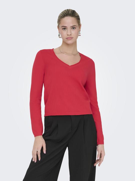 Produktbild Only Onlloyal Life Ls V-Neck Pullo Knt Noos (M)