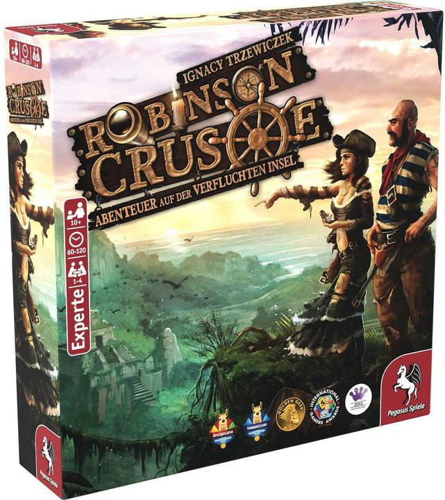 Produktbild Pegasus Robinson Crusoe - Abenteuer auf der Verfluchten Insel (Deutsch, 1 - 4 Spieler)