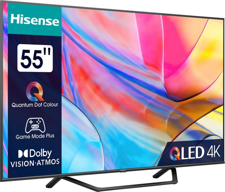 Produktbild Hisense TV 55A7KQ (55", A7K, QLED, 4K, 2023)