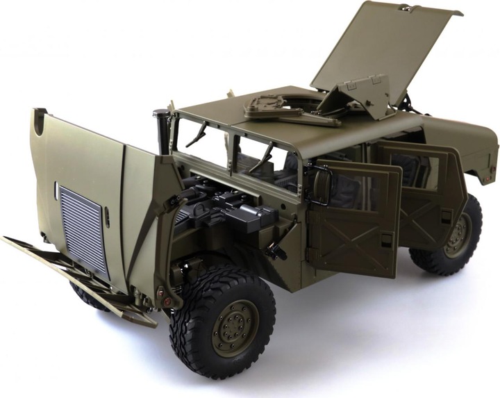 Image du produit Amewi 4x4 U.S. Military Truck 1:10 Army vert (RTR Prêt à fonctionner)
