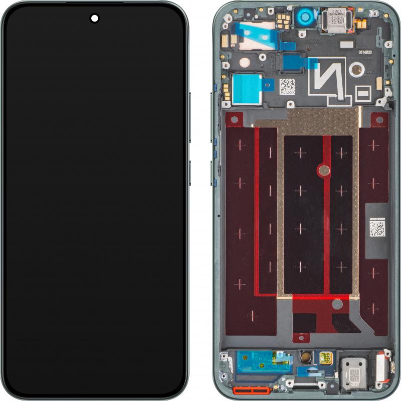 OPPO Display Unit fur Reno14, Forest Green (Display, Oppo Reno14), Mobilgerät Ersatzteile, Grün