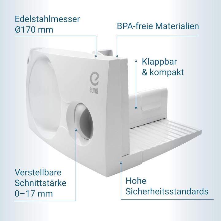 Image du produit Eurel Klappbarer Elektrischer Allesschneider RS42