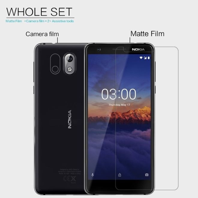 Actual product image Nillkin Matte Series Protective Film (1 Piece, Nokia 3.1)