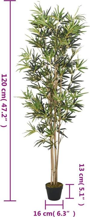 Immagine prodotto vidaXL künstlicher Bambus (120 cm)
