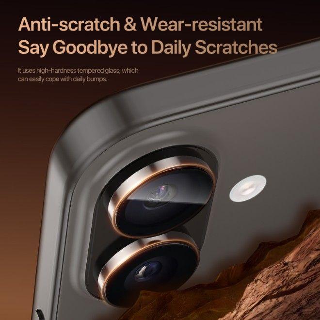 Produktbild Dux Ducis HAWK Series Kamera Schutzglas (1 Stk., Apple iPhone 17)