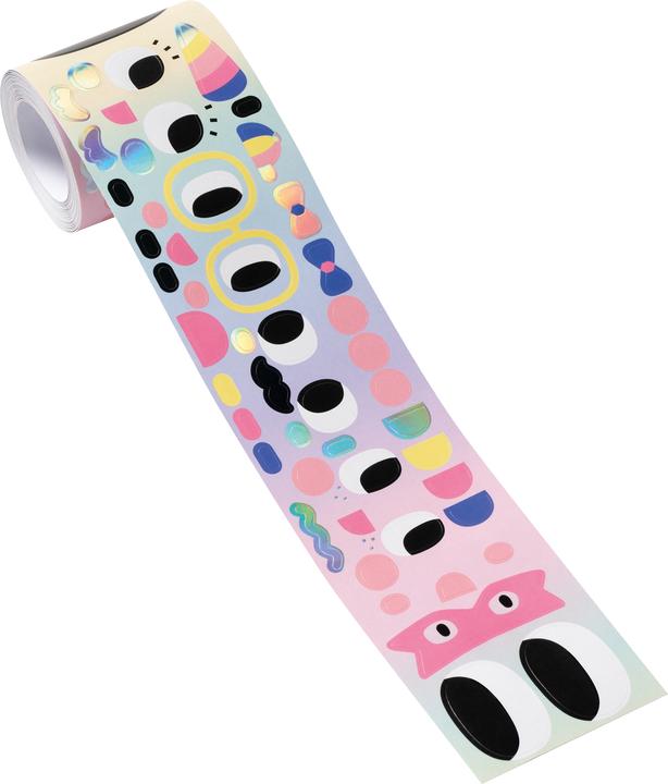 Produktbild Folia Stickerrolle "Face it", 816 Sticker (816 Sticker)
