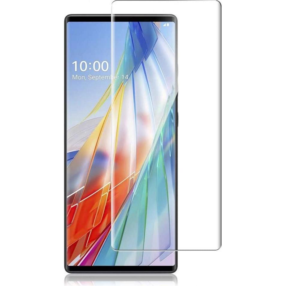 Screenguard LG Wing Panzerglas Schutzfolie Case Friendly Design (LG Wing), Smartphone Schutzfolie, Transparent