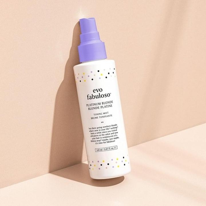 Actual product image Evo Fabuloso Platinum Blonde Toning Mist 140ml (140 ml)