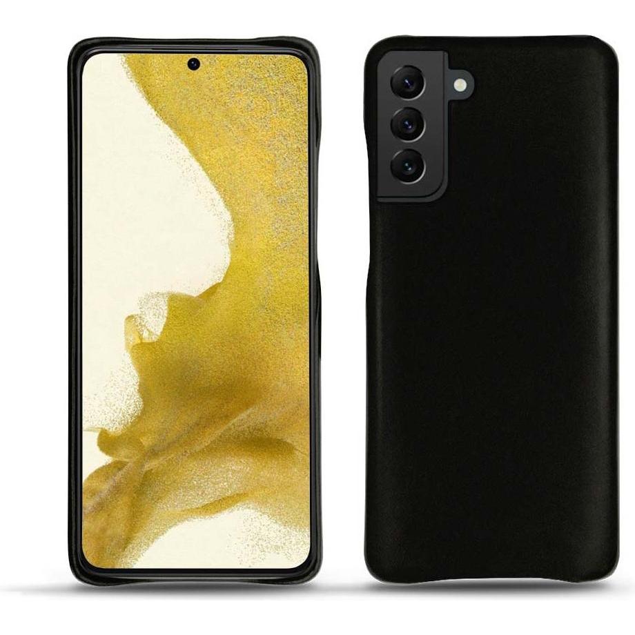 Noreve Lederschutzhülle (Samsung Galaxy S22+), Smartphone Hülle, Schwarz