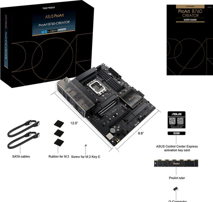 Produktbild ASUS ProArt B760-CREATOR (LGA 1700, Intel B760, ATX)