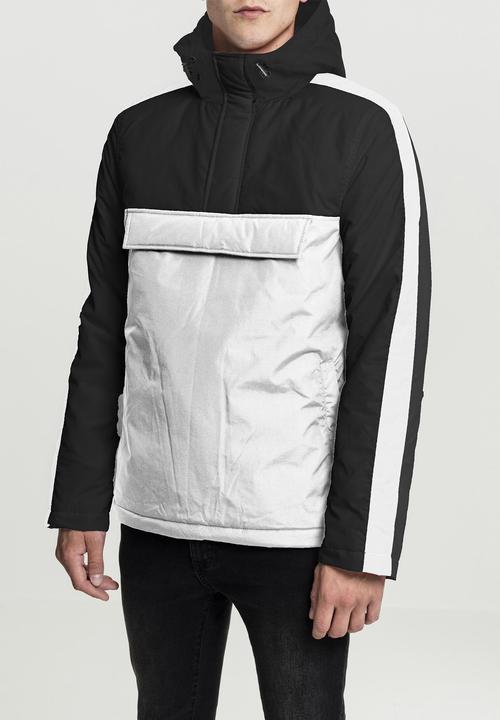 Actual product image Urban Classics 3-Tone Padded Pull Over Hooded Jacket (S)