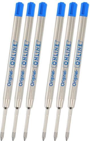 Online Kugelschreibermine 70038 6 Stück Blau