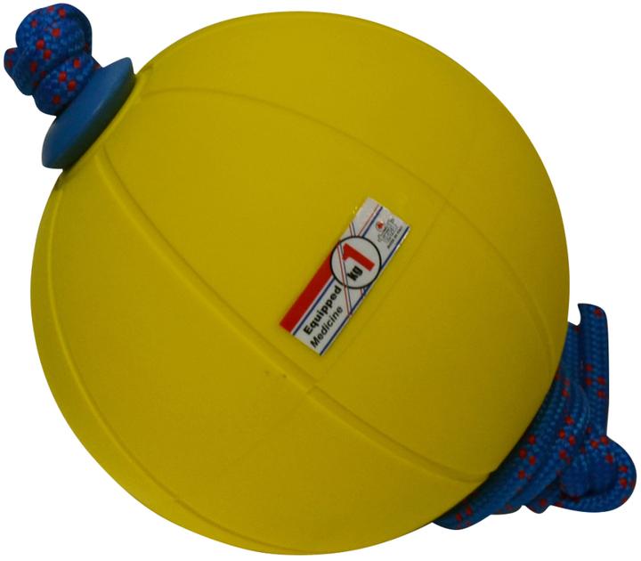 Actual product image Trial Special medicine ball with rope guide, 1 kg (1 kg, 200 mm)