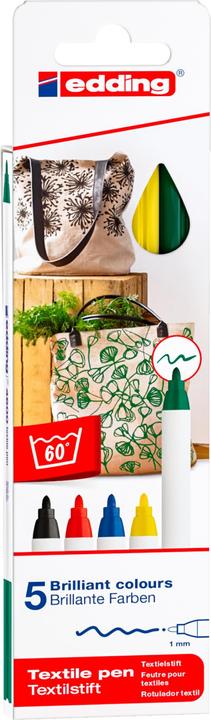Produktbild Edding Textilstift (5x)