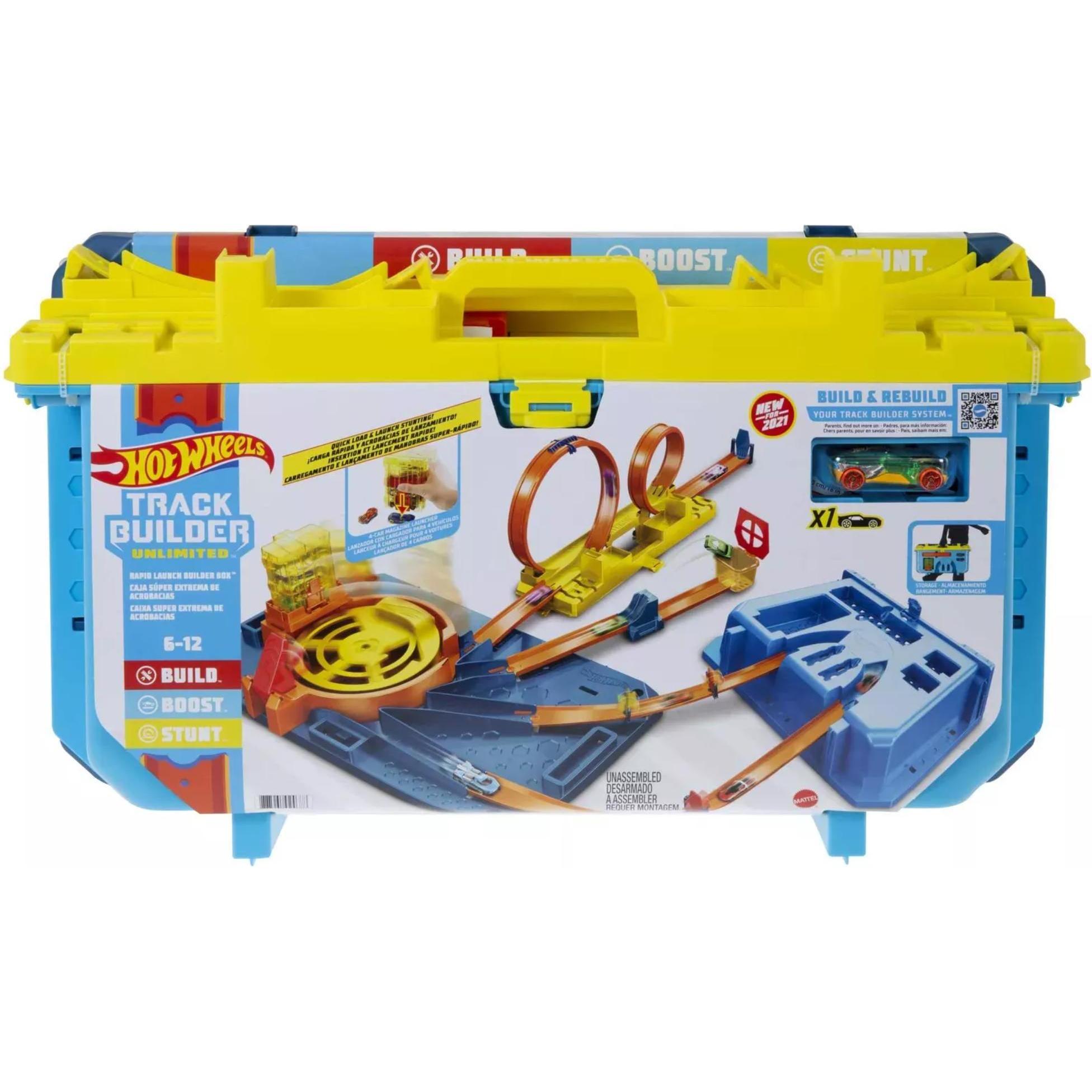 Hot Wheels Track Builder - Unbegrenzte Schnellstartbox
