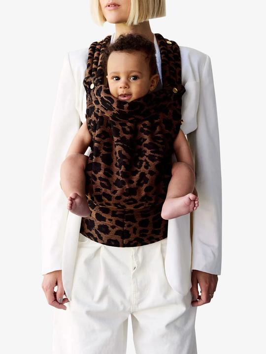Image du produit Artipoppe Porte-bébé "Leopard Classic" brun/à petits motifs