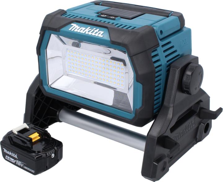 Produktbild Makita DML 809 G1 Akku LED Baustrahler 18 V 10000 lm + 1x Akku 6,0 Ah - ohne Ladegerät (10000 lm)