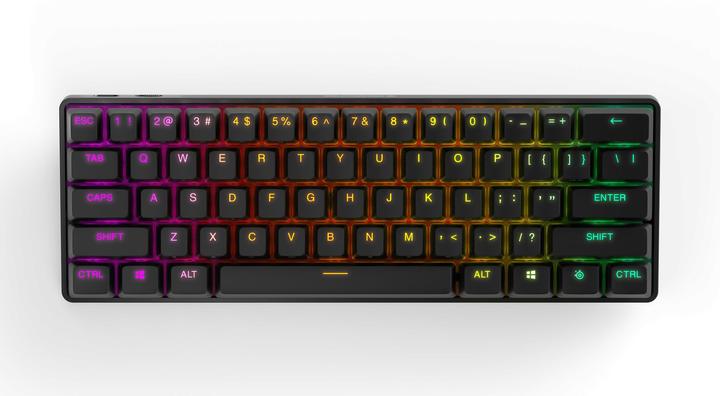 Actual product image SteelSeries Apex Pro Mini Wireless (US, Cable, Wireless)