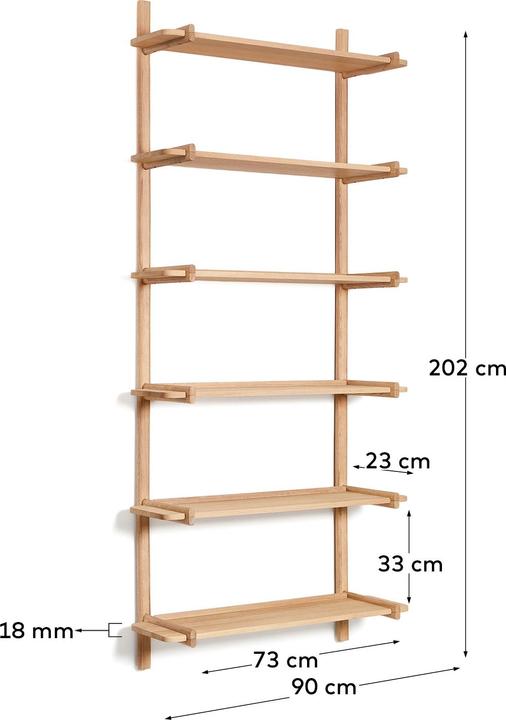 Immagine prodotto Kave Home Sitra (90 x 23 x 202 cm)