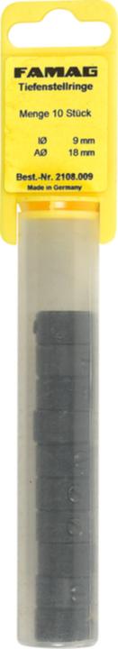 Actual product image Famag Depth adjusting rings 6 mm